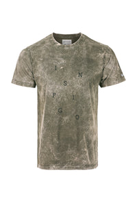 Men's Acid Wash Pattern Design T-Shirt