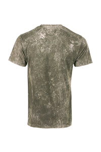 Men's Acid Wash Pattern Design T-Shirt