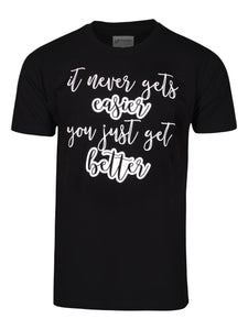 Men's Quote Design T-Shirt